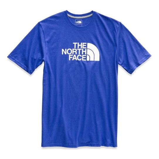 Men's THE NORTH FACE Mens Short-sleeve Half Dome Tee Large Logo Short Sleeve Blue CH2T-AG5