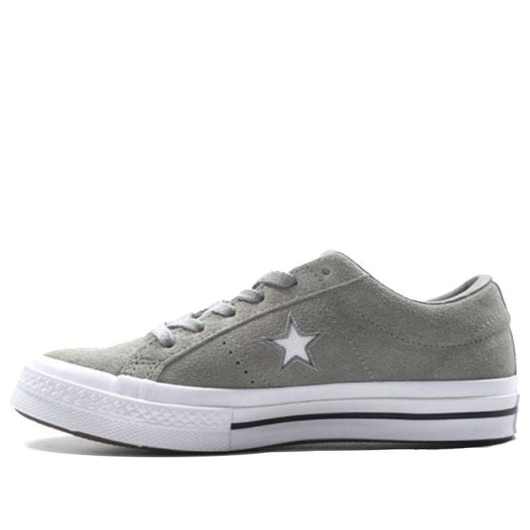 Converse One Star Shoes Grey 163384C