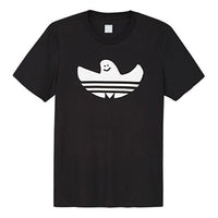 adidas originals Solid Shmoo T Sports Short Sleeve Black DH3900