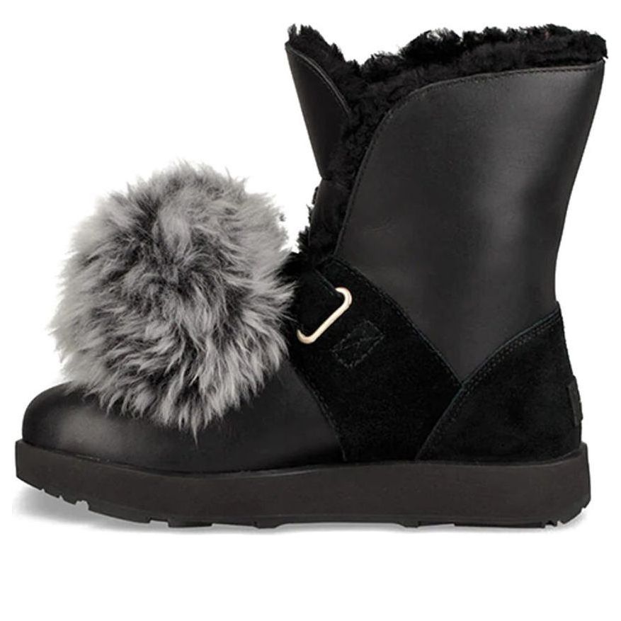 (WMNS) UGG Isley Waterproof Snow Boots Black 1018605-BLK