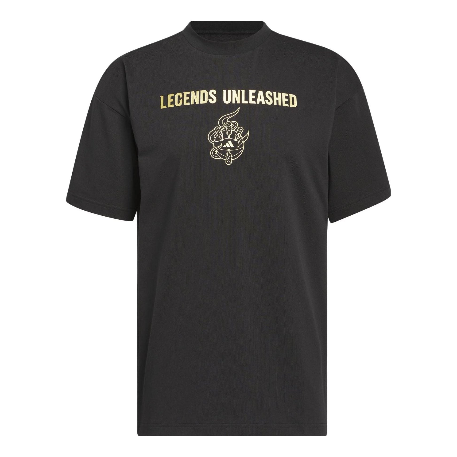 adidas Basketball Select T-Shirts 'Black' IN2471