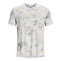 Under Armour Run Anywhere T-Shirt 'Grey Lime' 1376500-006