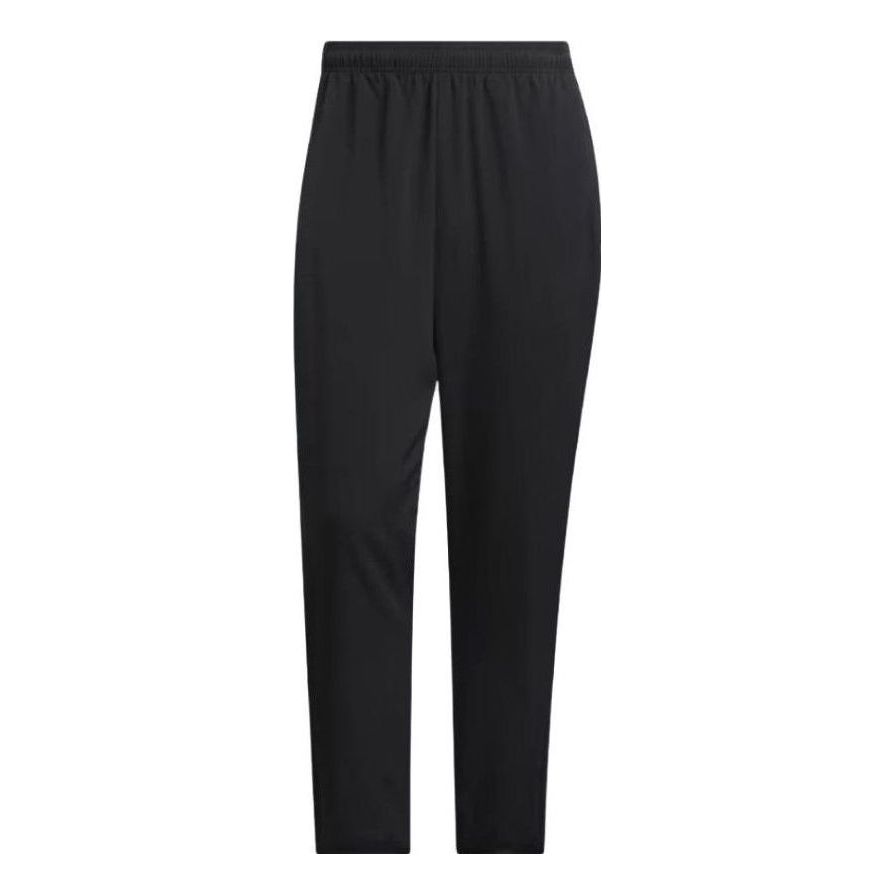 adidas 3S Loose-Fit Woven Training Pants 'All-Black' IA9388