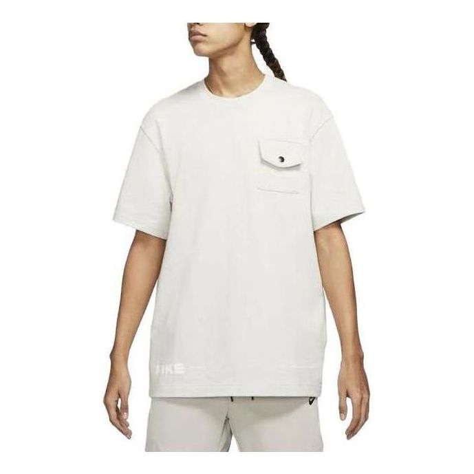 Nike Short-Sleeve Pocket T-Shirt 'White' DA0510-072
