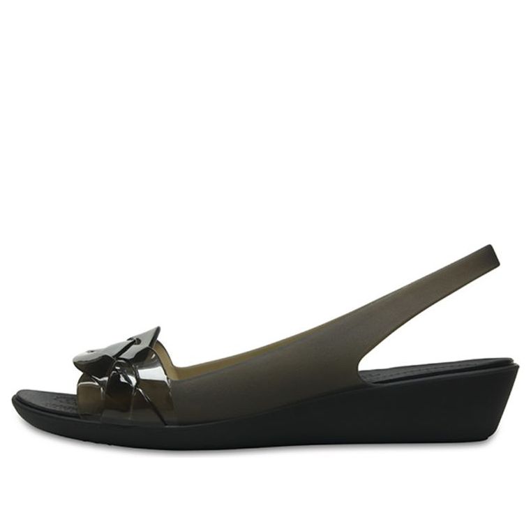 (WMNS) Crocs Sandals 'Black' 204774-060