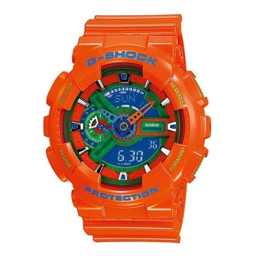 CASIO G-Shock Analog-Digital 'Orange' GA-110A-4A
