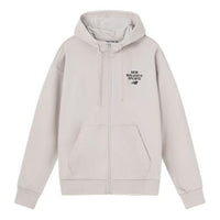 New Balance Sportswear Hooded Jacket Asia Sizing 'Beige Black' 6DD12033-LBE
