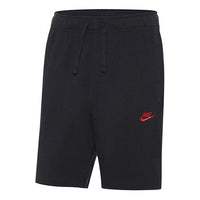 Nike M Nsw Club Short Jsy Basketball Sports Loose Breathable Shorts Black BV2772-013
