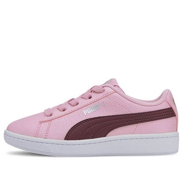 (PS) PUMA Vikky V2 Glitz 2 Leisure Board Shoes Pink/White 373171-02