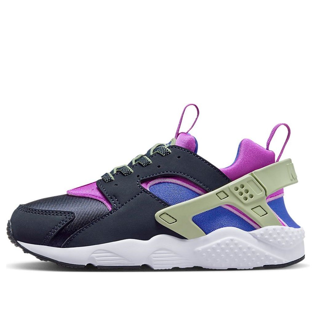 (PS) Nike Huarache Run 2.0 'Obsidian Fuchsia Honeydew' FV5605-400