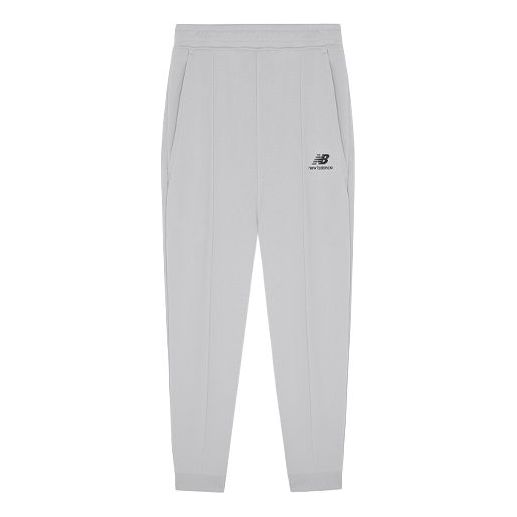 New Balance Logo Casual Joggers Asia Sizing 'Grey Black' AMP11313-OGR
