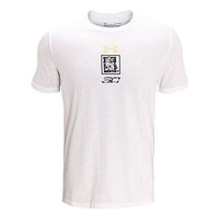 Under Armour Curry CNY Logo T-Shirt 'White' 1353021-100