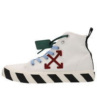 Off-White Vulcanized Mid-Top 'White Burgundy Blue Black' OMIA119F22FAB0010125