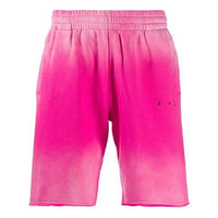 Men's Off-White Tie Dye Shorts Pink OMCI006F20FAB0013210