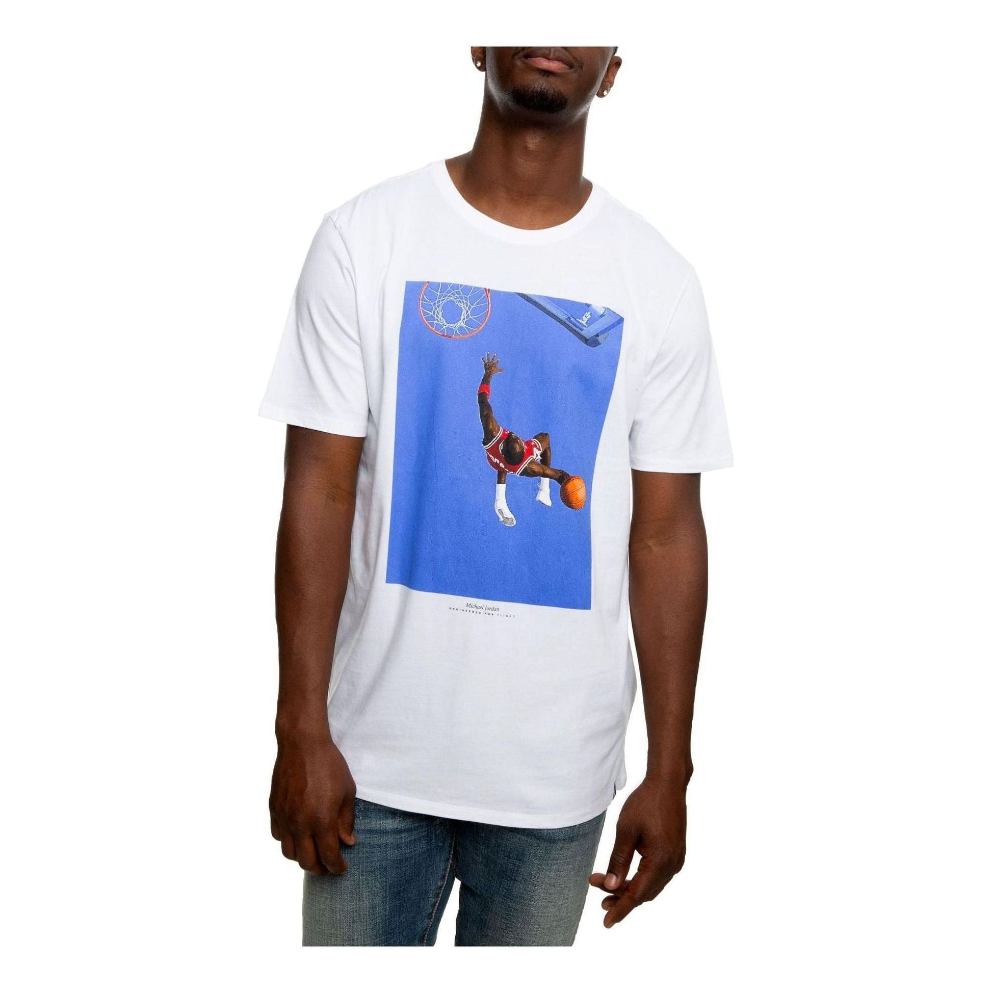 Air Jordan Slam Dunk Photo Tee 'White' 915934-100