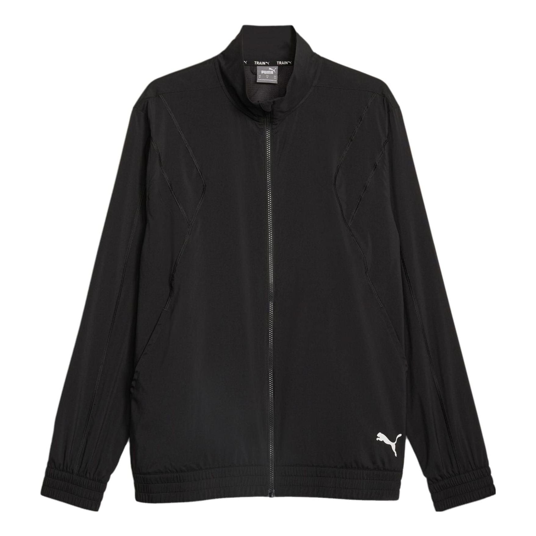 PUMA FIT Full-Zip Woven Training Jacket 'Black' 523859-01
