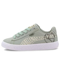 (PS) PUMA Basket Canvas Winter 'Time 4 Change - Aqua Grey' 374301-03