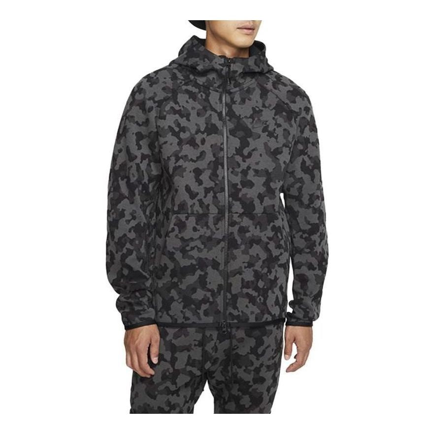 Nike Sportswear Tech Fleece Hooded Jacket 'AOP Camo' CJ5976-010