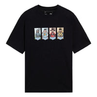 Li-Ning Ping Bu Qing Yun Graphic T-shirt 'Black' AHSS365-3