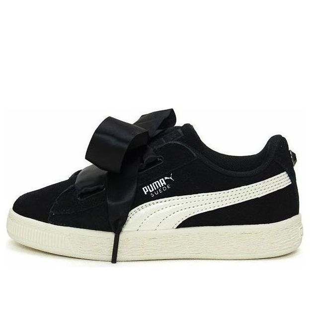 (PS) PUMA Suede Heart Jewel Ps Sneakers Black 365139-03