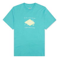 Men's Air Jordan Flight Essentials Printing Alphabet Round Neck Cotton Short Sleeve Green T-Shirt DH8970-392