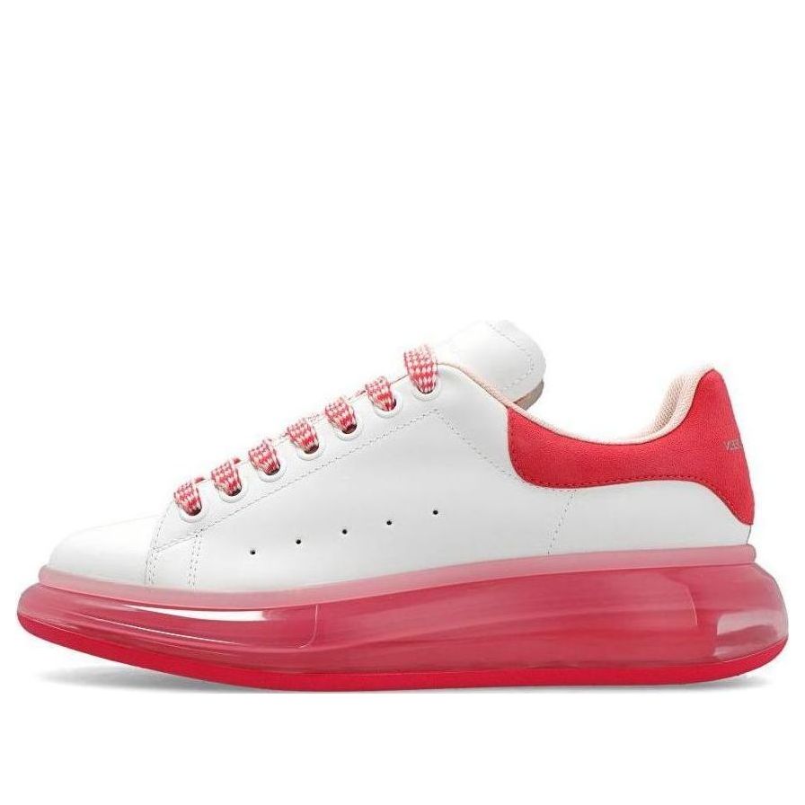 (WMNS) Alexander McQueen Oversized Sneaker 'Ivory Red' 666893WHXMA9942
