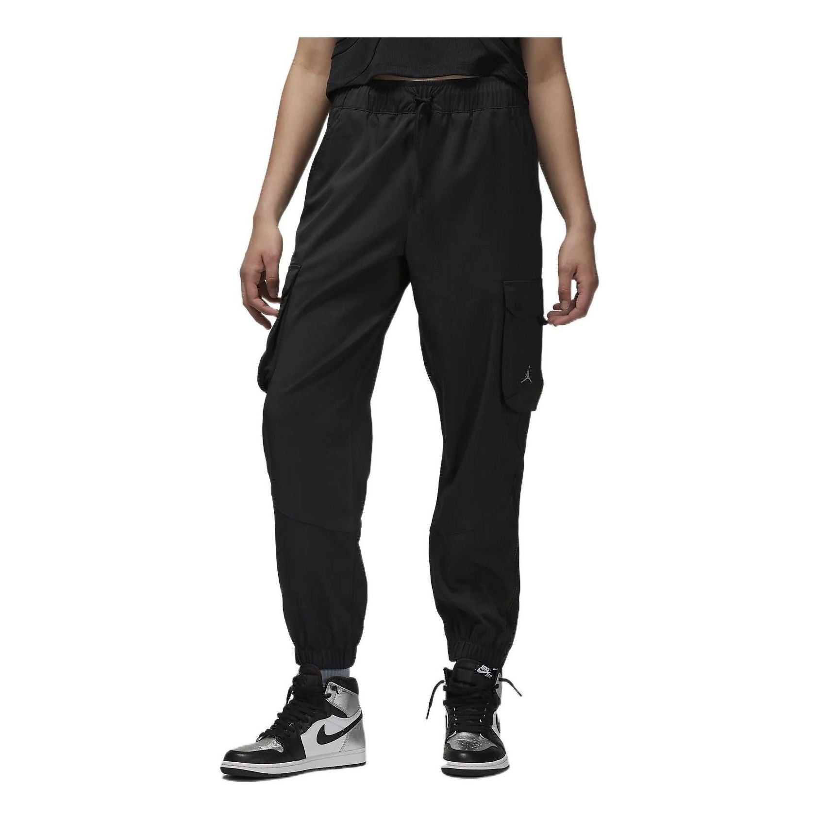 (WMNS) Air Jordan Sport Tunnel Trousers 'Black' DQ4451-010