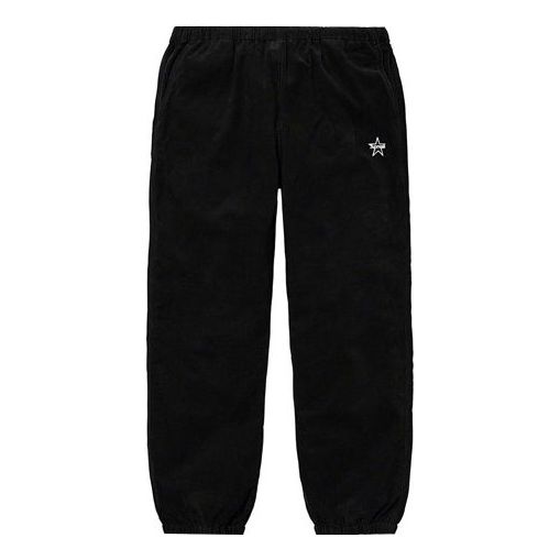 Supreme FW19 Week 7 Corduroy Skate Pant Bundle Feet Casual Long Pants Unisex Black SUP-FW19-685
