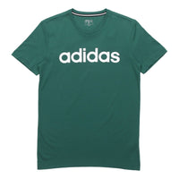 adidas neo M ESNTL LG T 1 Sports Short Sleeve Forest Green GH7511