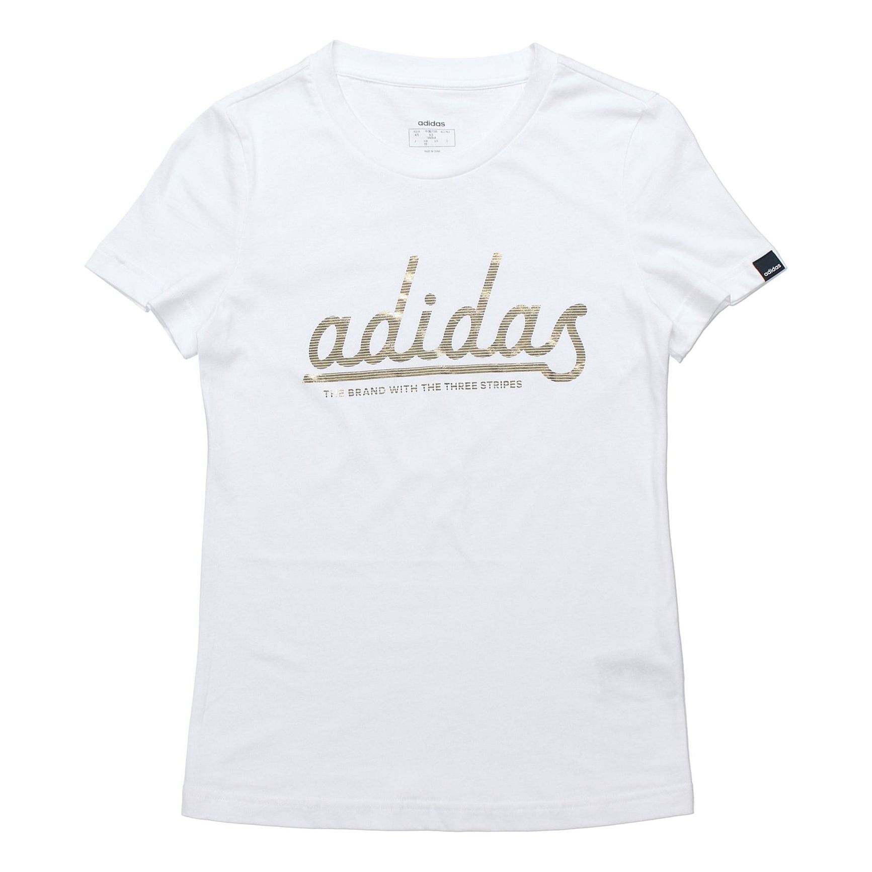 (WMNS) adidas Colgt Foil T Printing White FM6174