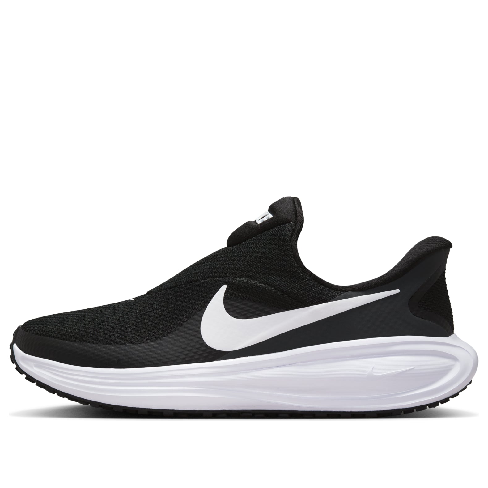 (WMNS) Nike Revolution 8 Easyon 'Black White Wolf Grey'  HQ2415-001