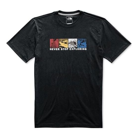 THE NORTH FACE Unisex Free Solo Half Dome Printed Tee Black NF0A3X6SJK3