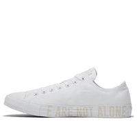 Converse Chuck Taylor All Star White We Are Not Alone Low Top 165384C