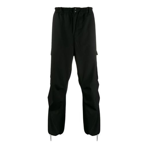 adidas Y-3 Classic Refined Wool Stretch Cargo Pants 'Black' FN3399