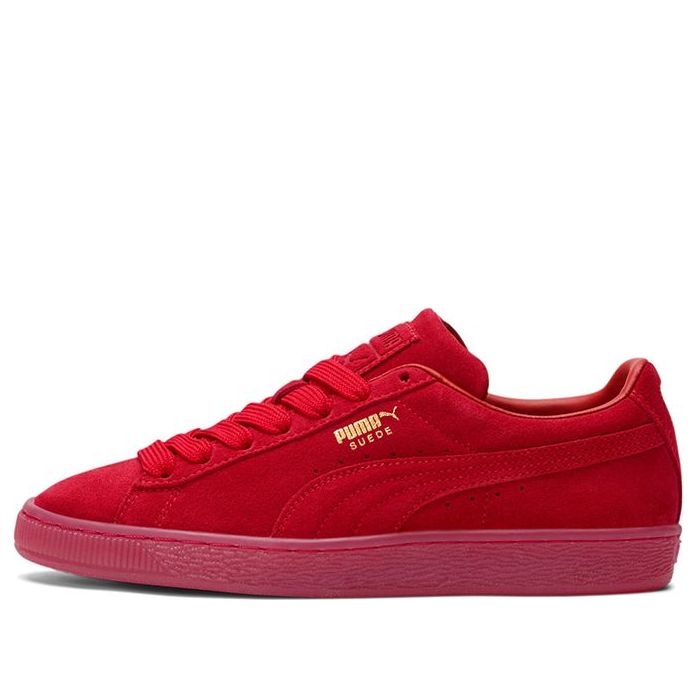 (GS) PUMA Suede Classic 'Mono Gold - Barbados Cherry' 381470-01