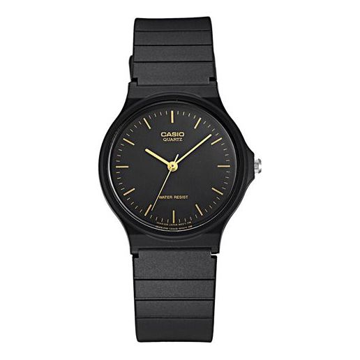 CASIO 33mm Classic Minimalistic Unisex Small Waterproof Fashion Small Dial Student Quartz Watch Black Analog MA-24-1E