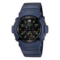 CASIO G-Shock Analog-Digital 'Blue' AWG-M100NV-2A