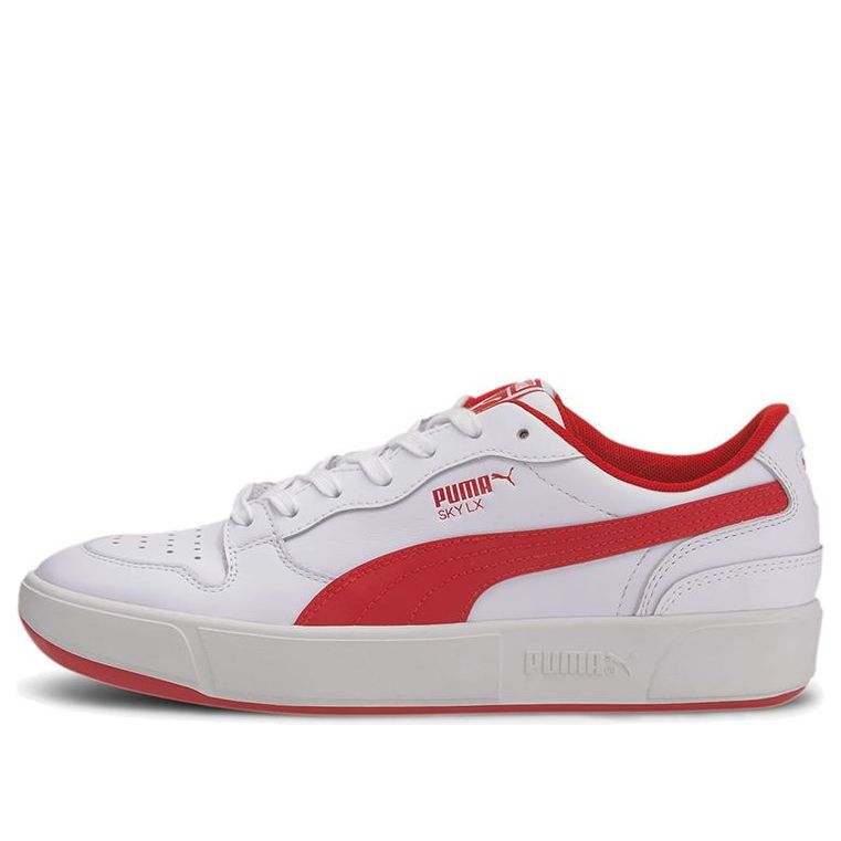 PUMA Sky LX Low 'White High Risk Red' 373343-05