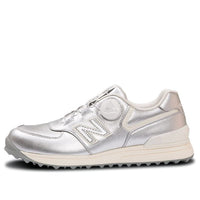 (WMNS) New Balance 574 V3 BOA Golf Shoes 'Silver White' WGBS574S