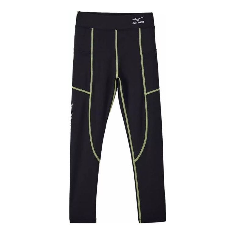 (GS) Mizuno Sportwear Leggings 'Black' 32CF3453