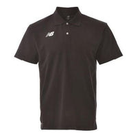 New Balance Logo Game Polo Shirt Asia Sizing 'Black' JMTP1418-BK