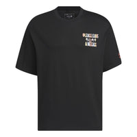 adidas T-Shirts Asia Sizing 'Black' IA6746