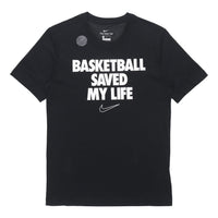 Nike Casual Sports Basketball Round Neck Short Sleeve Black CD1132-010