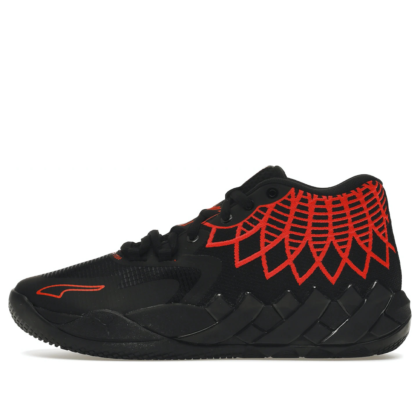 (GS) PUMA LaMelo Ball MB.01 'Black Red Blast' 376886-08