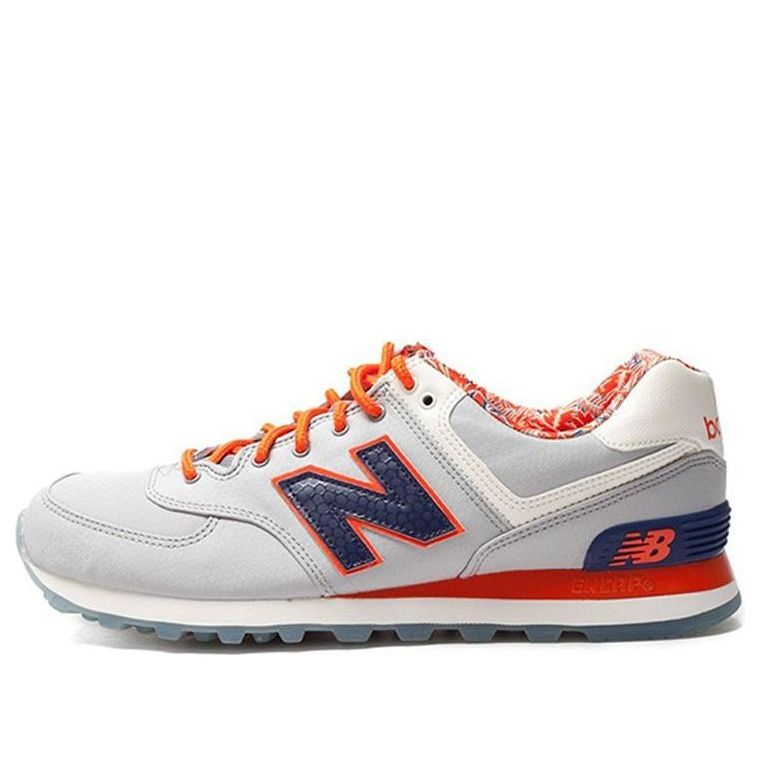 New Balance 574 Series Luau Low-Top White/Orange ML574ILA