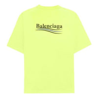 Balenciaga Political Campaign Logo Yellow 641655TJVF77110