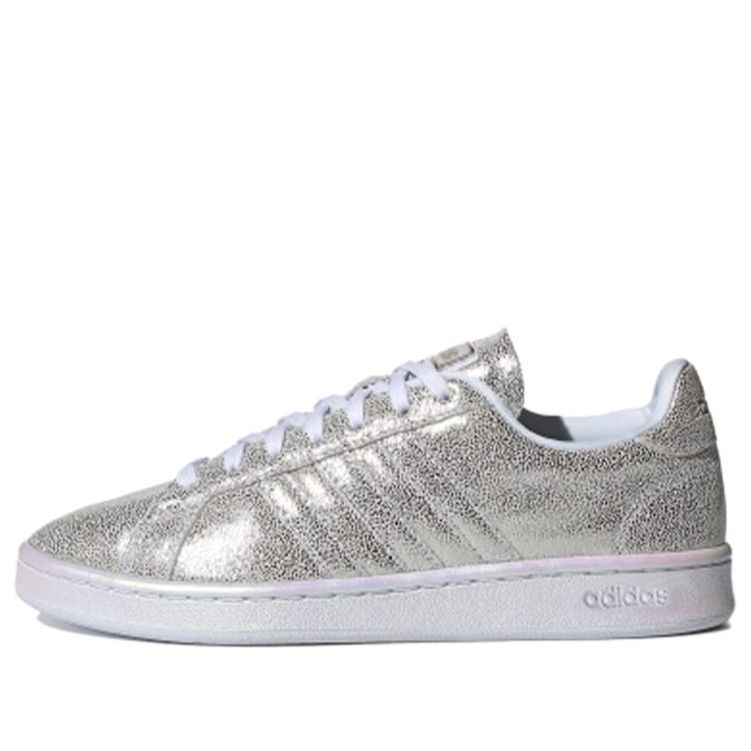 (WMNS) adidas neo Grand Court 'Silver White' FY8951