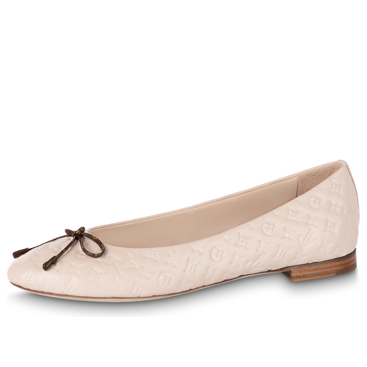 (WMNS) LOUIS VUITTON LV Nina Flat Ballerina Shoes 'Pink Monogram' 1ABHCV