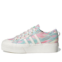 (WMNS) adidas Nizza Platform 'Pink Frozen Green' GW0166