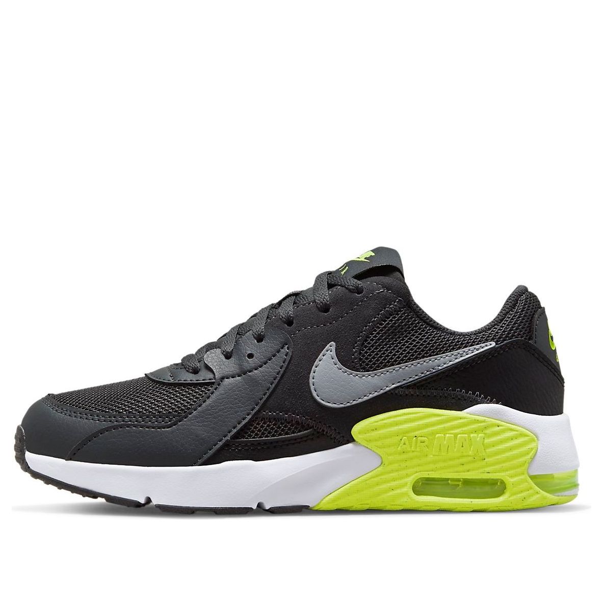 (GS) Nike Air Max Excee 'Dark Smoke Grey Volt' CD6894-017
